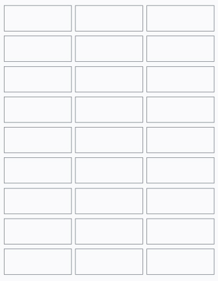 Picture of Pressure Sensitive Shipping Label - Blank (353397)